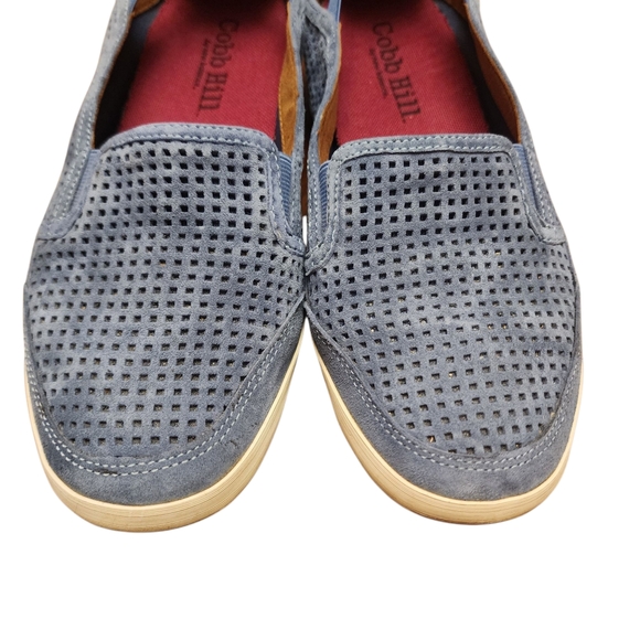 Cobb Hill by New Balance Tara Blue Suede Slip On Shoes Size 7.5 - Picture 5 of 9